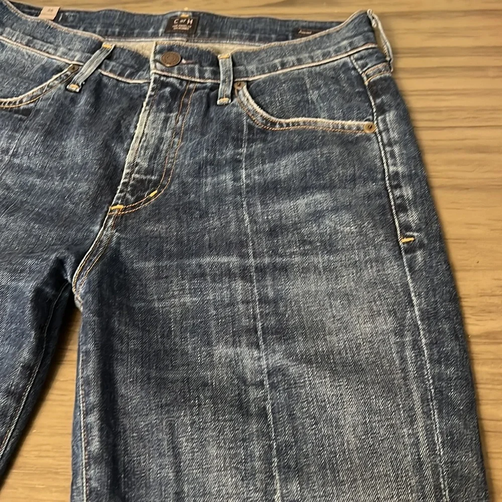 CITIZENS OF HUMANITY STEP HEM ANKLE CROPPED AMARI JEANS 26 - Picture 7 of 16